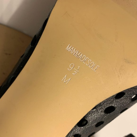 VanEli Perforated Leather Peep Toe Pump 9.5 - Picture 6 of 7